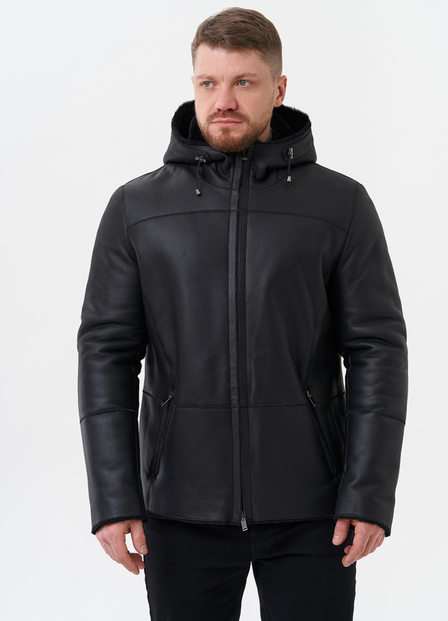 фото Мужская дубленка  модель № 29052