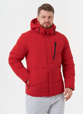 Яркий пуховик с капюшоном Яркий пуховик с капюшоном