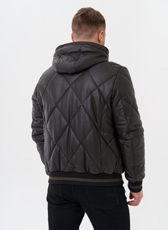 Куртка мужская из натуральной кожи 